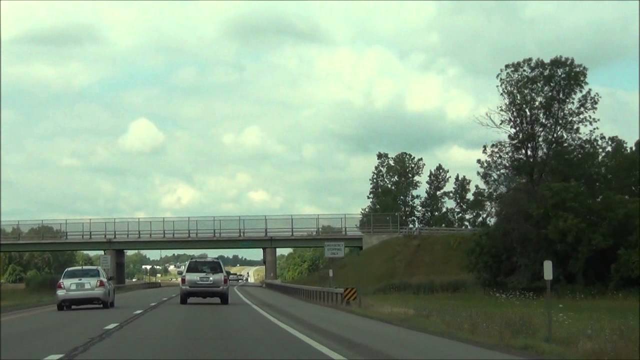New York - Interstate 90 West (NYS Thruway) - Mile Marker 360-370 (7/27/12)