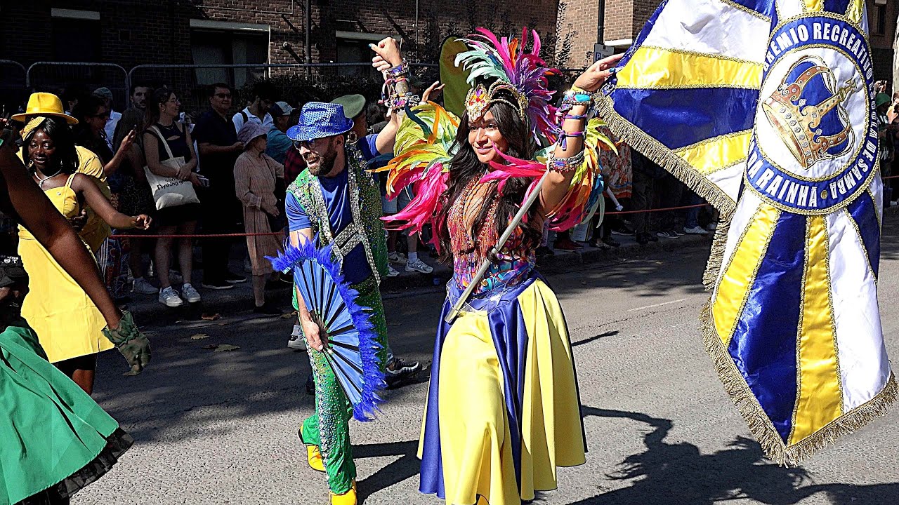 Notting Hill Carnival (2025) London 🇬🇧 | Império da Rainha School of Brazilian Samba