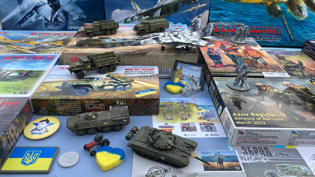 ICM & Masterbox scale model kits from Ukraine