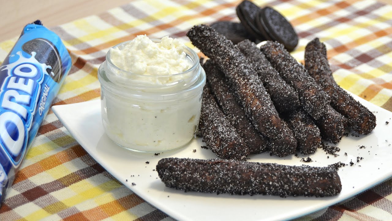Churros de Oreo