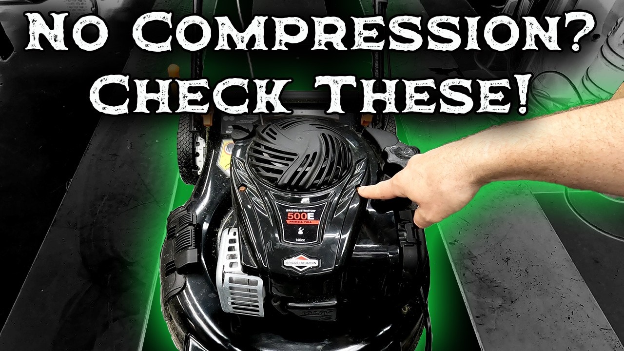 Push Mower Has No Compression Full Diagnosis, Valve Adjustment & Fixes For Briggs & Stratton Engines