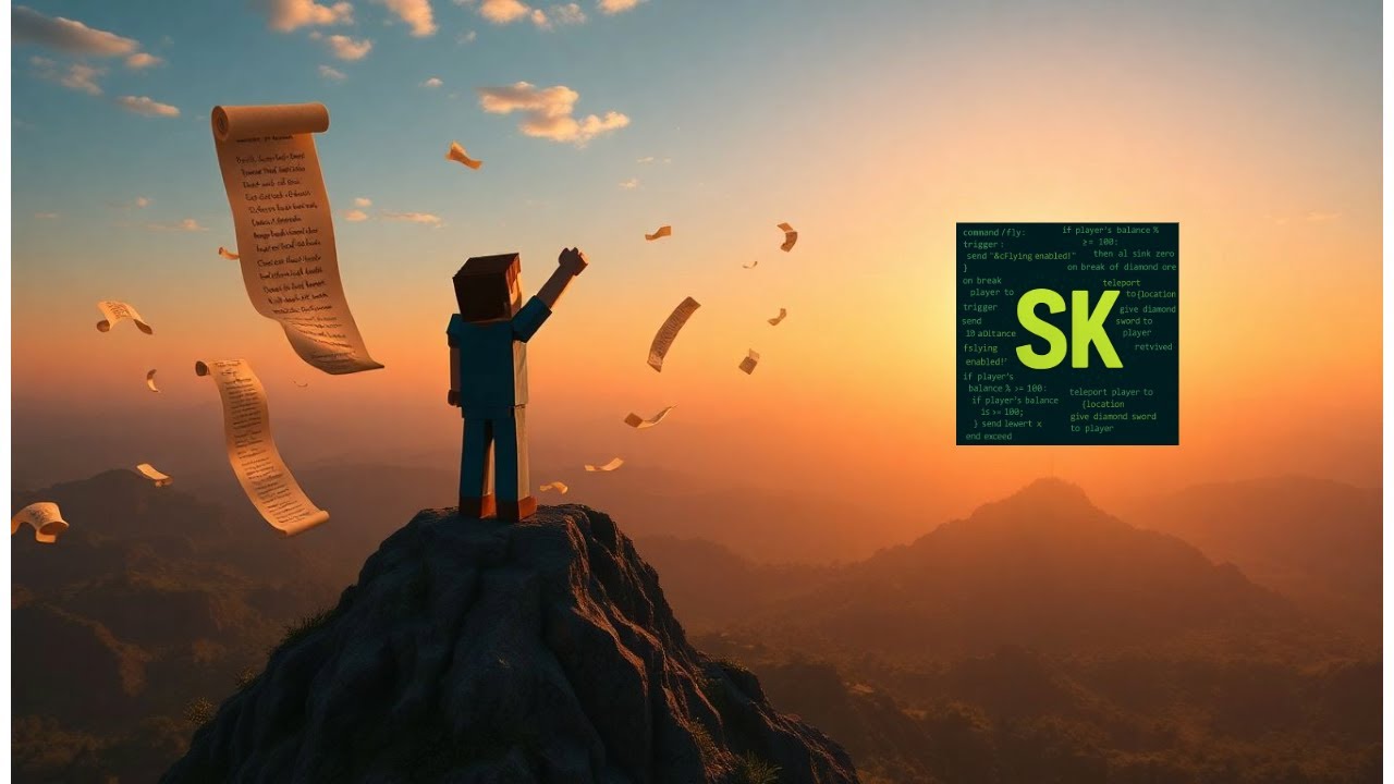Create Your First Minecraft Skript Command &ndash; Easy Beginner Tutorial!
