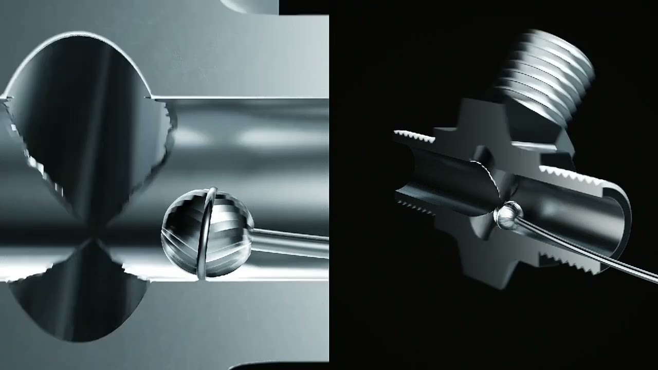 Orbitool - Deburring Cross-drilled Holes Made Simple