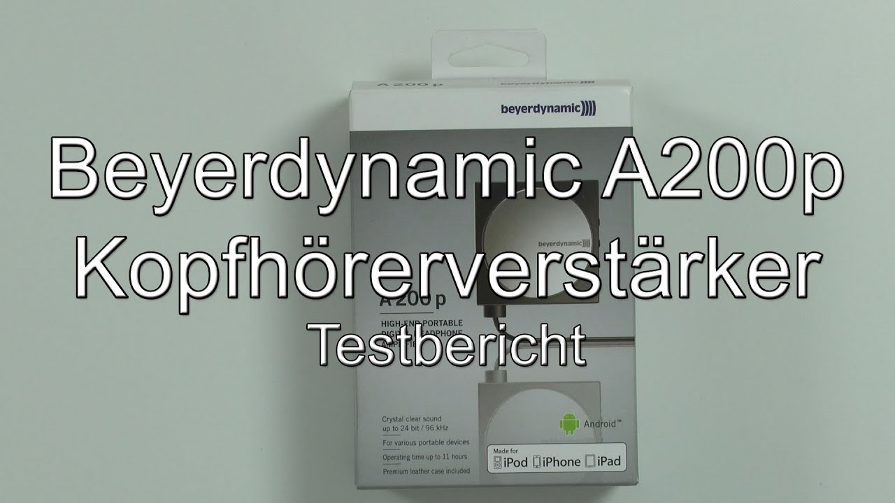 Testbericht: Beyerdynamic A200p Kopfh&ouml;rerverst&auml;rker