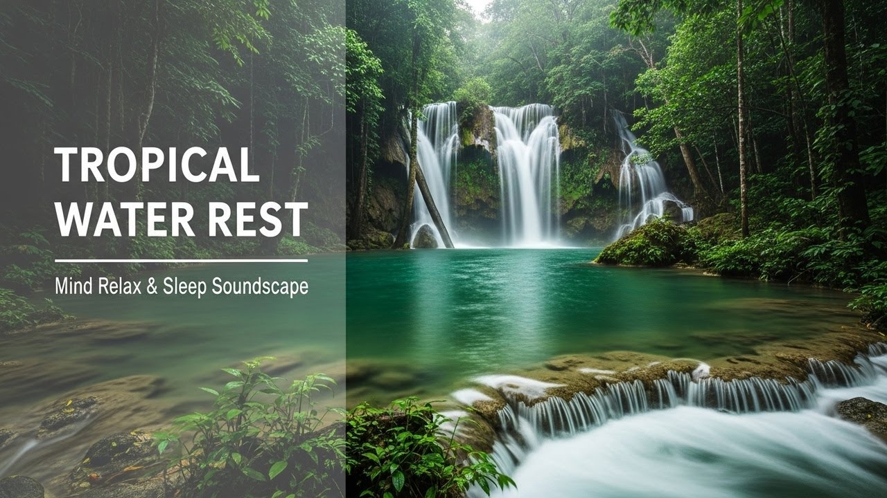 Soothing Forest Ambience with Flowing River Sounds for Sleep Meditation Stress Relief and Calm Focus