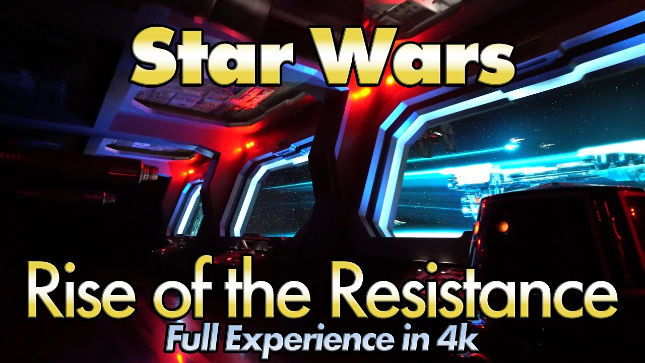 Star Wars: Rise of the Resistance FULL Ride Experience in 4k | Disney's Hollywood Studios | WDW 2023
