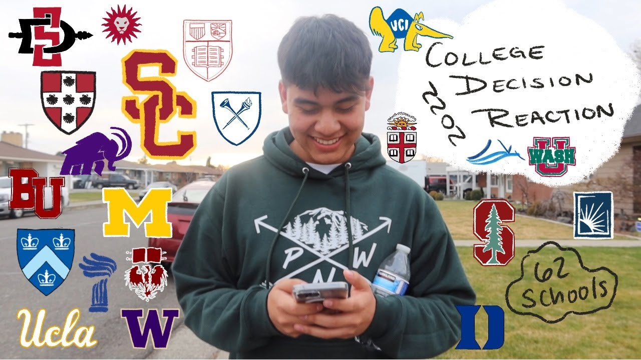 college decision reaction 2022 || ivies, uc's, stanford... (62 schools)