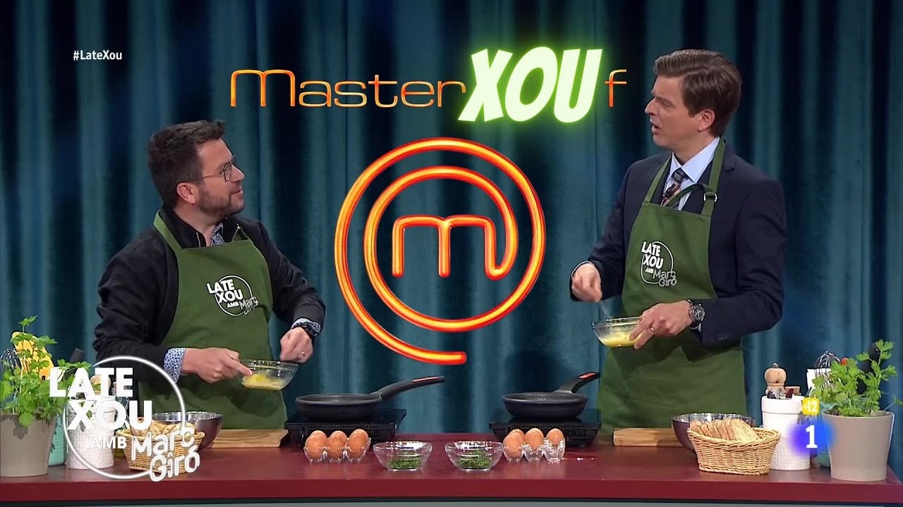 Qui cuina millor? Pere Aragonès o Marc Giró? | LateXou