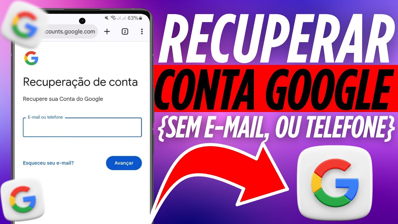Como RECUPERAR sua conta do Google em 2025 (SEM EMAIL, SEM SENHA E SEM N&Uacute;MERO)