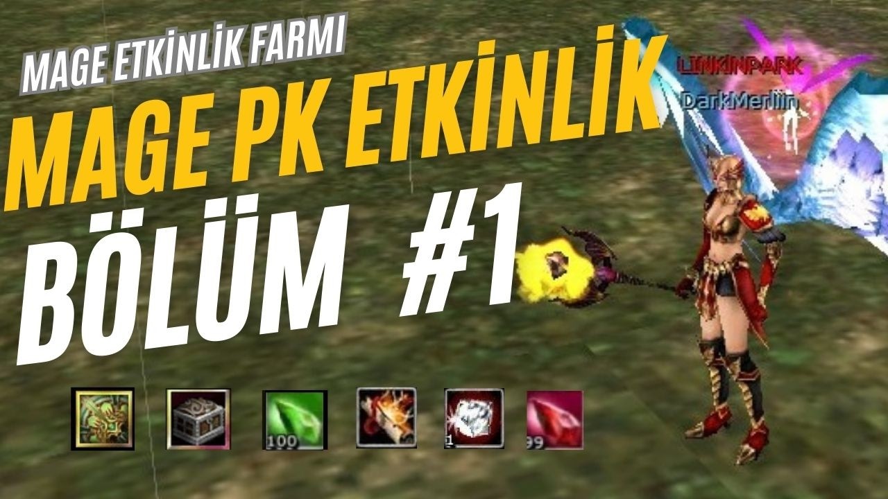 KNİGHTONLİNE MAGE PK - ETKİNLİK - FARM | MAGE İLE YOLA DEVAM
