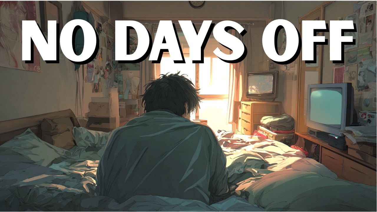 The Sad Reality of a Japanese Salaryman | My Only Day Off in Japan