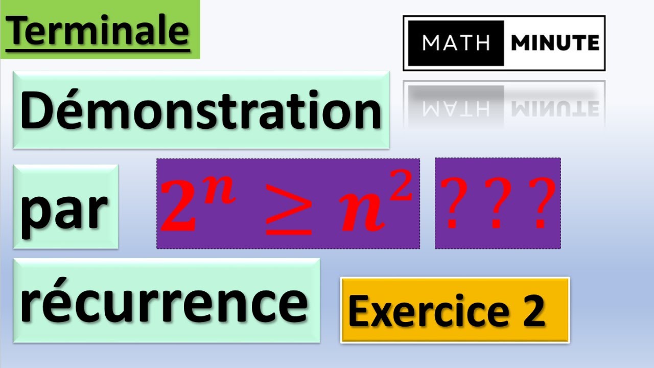 Raisonnement par Récurrence - Terminale Spé - Exercice résolu #math #terminal #recurrence #bacmath