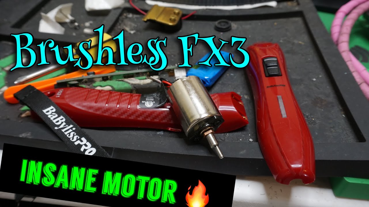 Babyliss FX3 trimmer /fully taken APART THIS IS A REAL BRUSHLESS MOTOR‼️‼️/