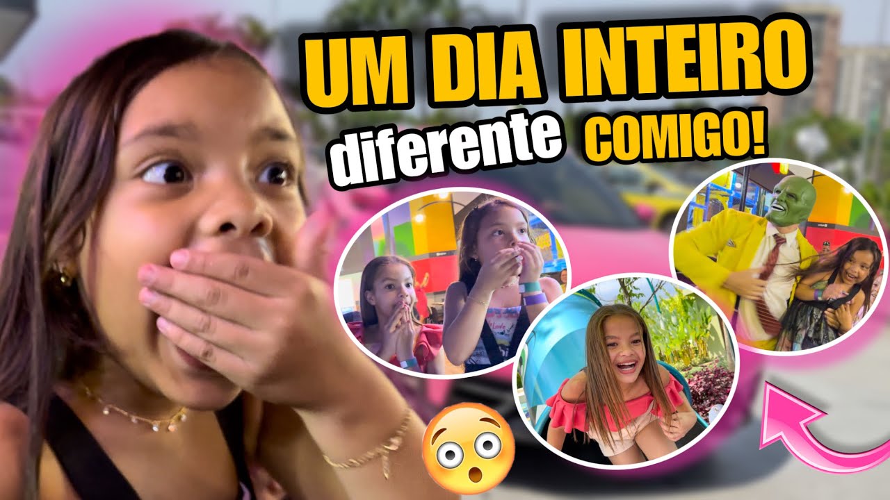 LEVEI UMA FÃ DE CARRO ROSA PRA UM DIA DE DIVERSÃO * não acreditei no que eu vi *