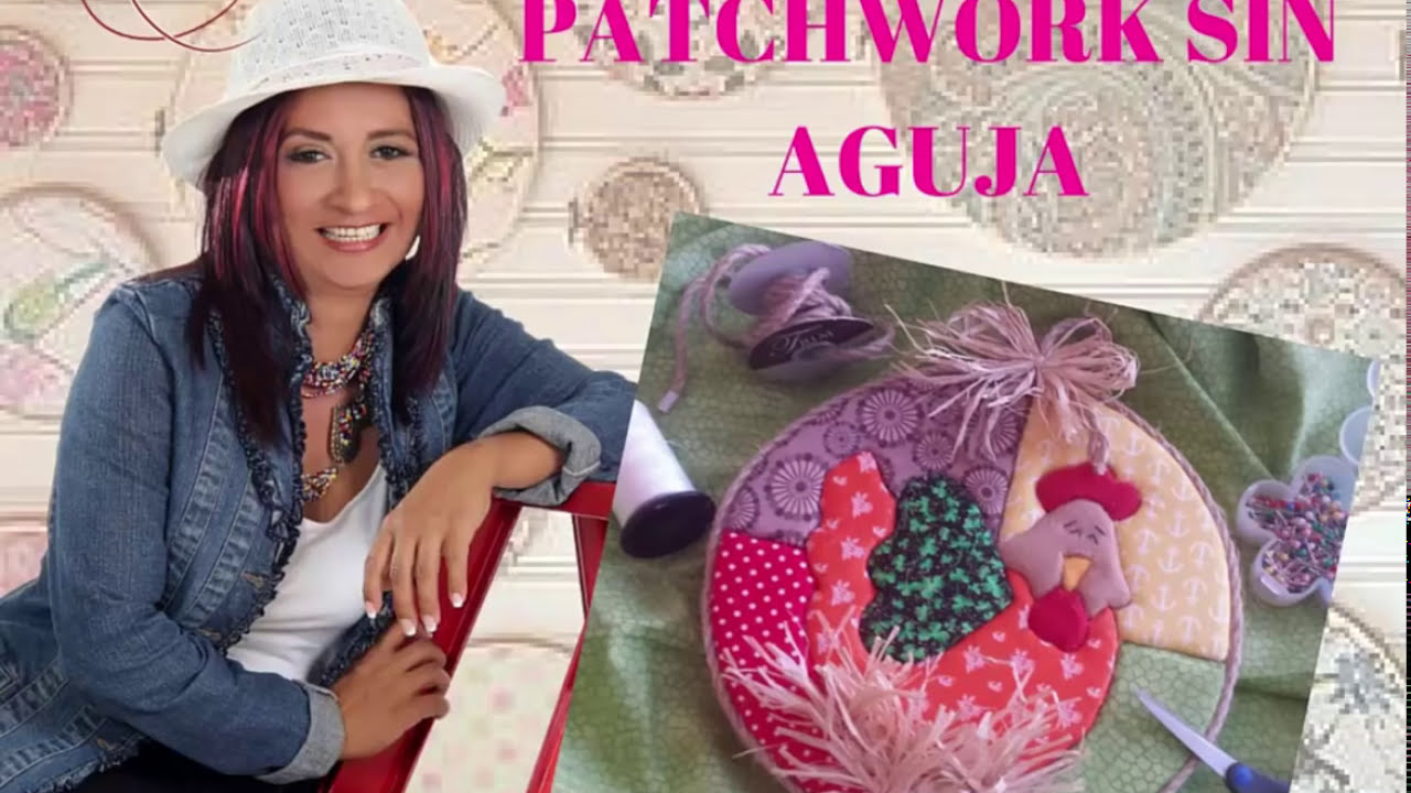 Como hacer  Falso Patchwork  o sin aguja