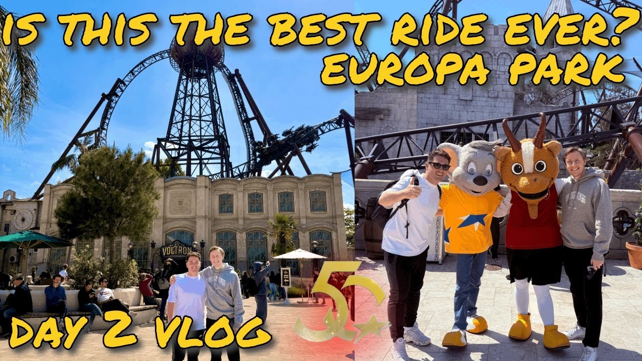 Day 2: Is Voltron the Best Ride in the World? - Europa Park Vlog Part 4