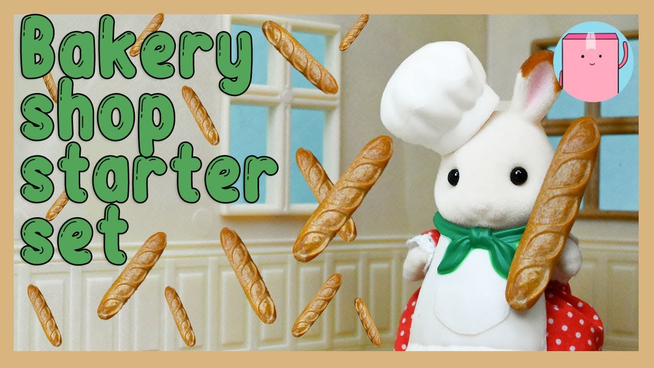 [실바니안패밀리/Sylvanian Families][New] Bakery shop starter set/ 베이커리 샵 스타터 세트/ ベーカリーショップスターターセット👩🏼‍🍳
