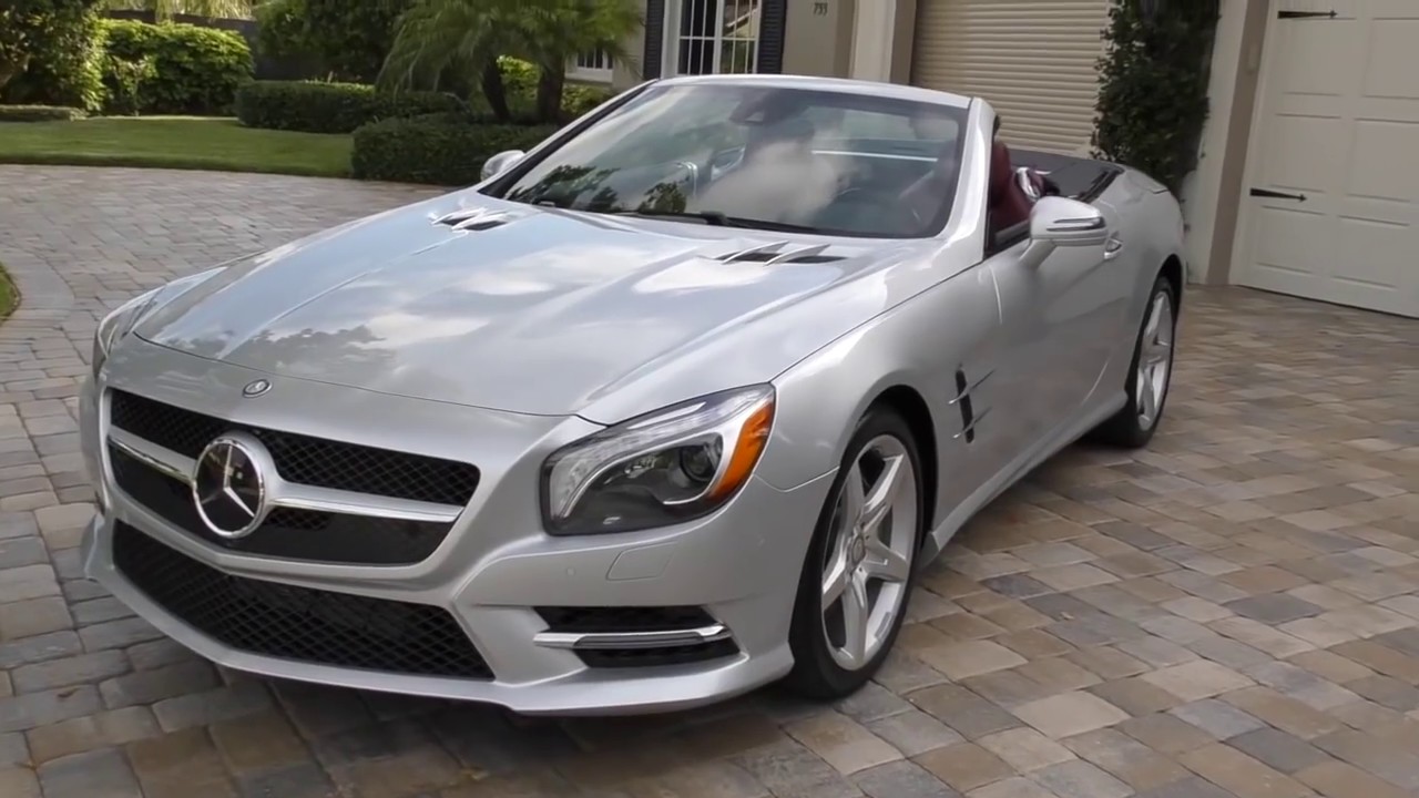 Обзор и тест-драйв Mercedes-Benz SL 550 Roadster 2015 года от Билла — Auto Europa Naples