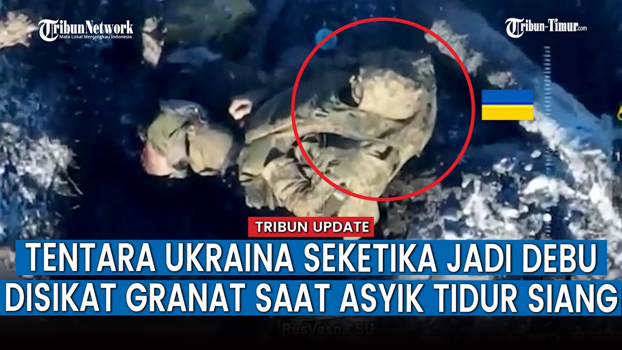 Kena Serangan UAV Rusia, Seorang Tentara Ukraina Auto Tidur Selamanya!