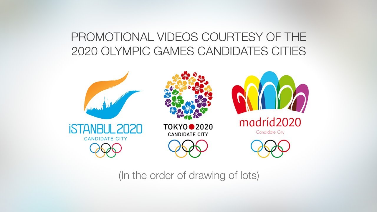 2020 Olympics - Istanbul, Tokyo and Madrid Promotional Candidate Videos