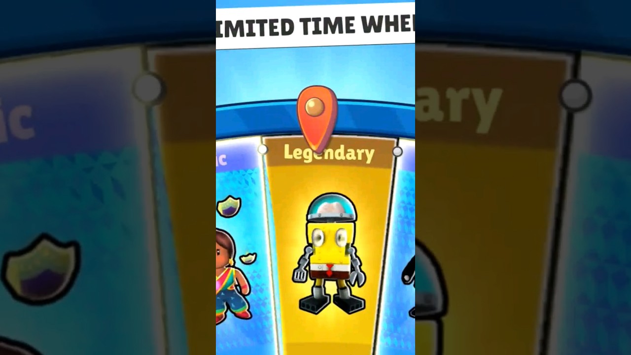 Finally I Got All SpongeBob Skin in Stumble Guys 😱😱