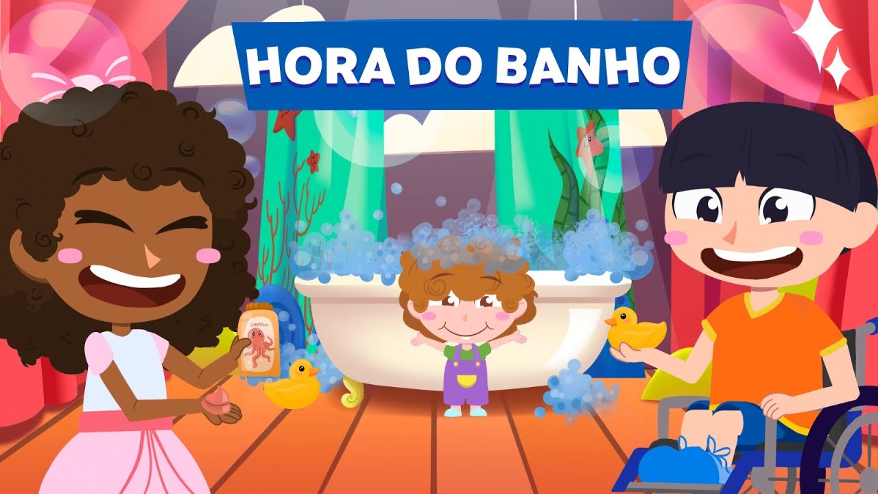 Educadinho - HORA DO BANHO - DESENHO INFANTIL