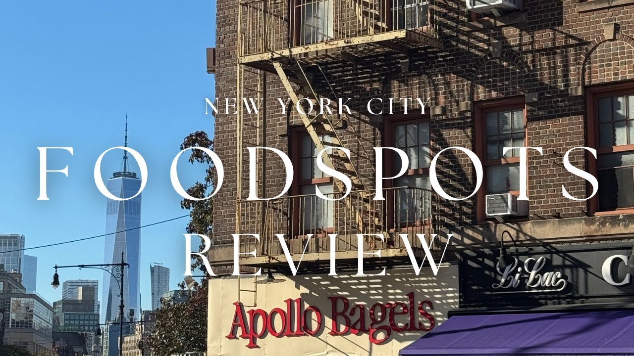NYC Fast-Food Spots Review🗽 | Mc Donald’s Drive 🍔🍟
