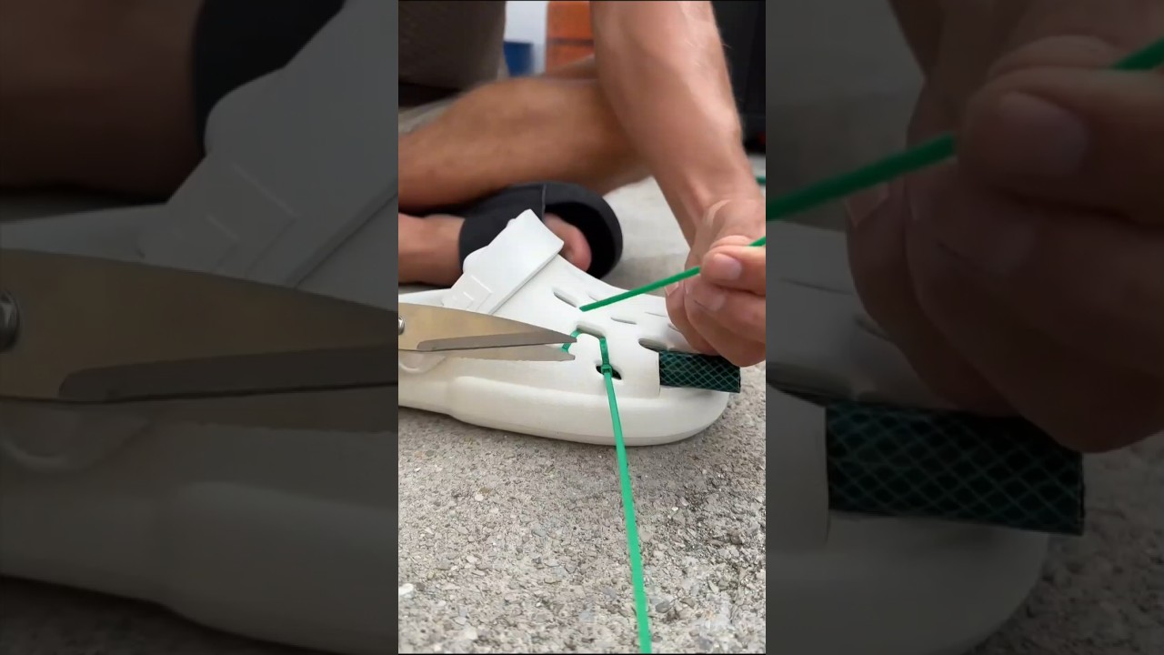 Unique Method to Mop with a Hose 