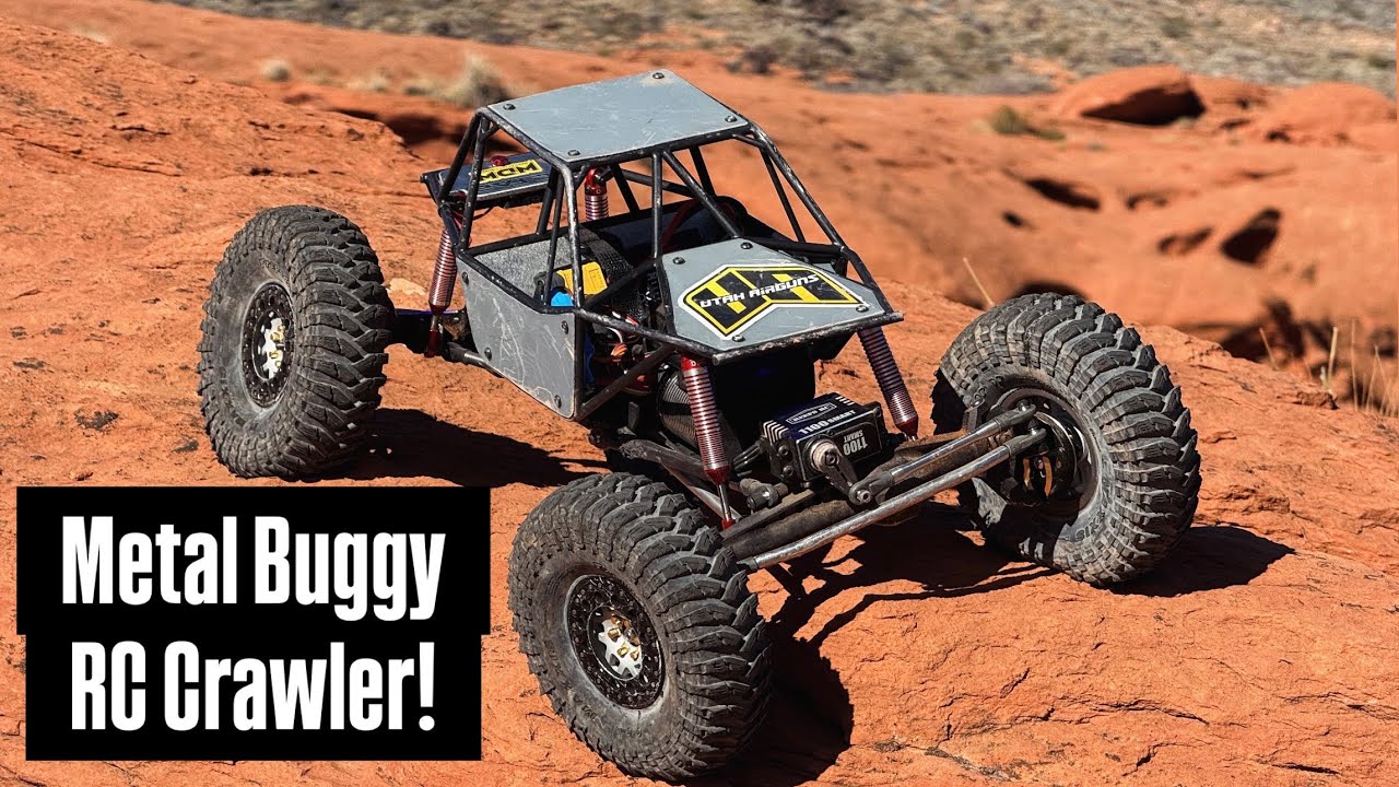 UC Fab Kalif RC Chassis Crawling in Utah!
