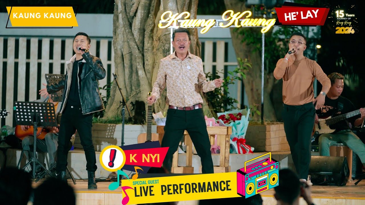 အချစ် နဲ့ ငါးပိ - ကောင်းကောင်း, ဟဲလေး ( 15 Years Journey Of Kaung Kaung Live Show )