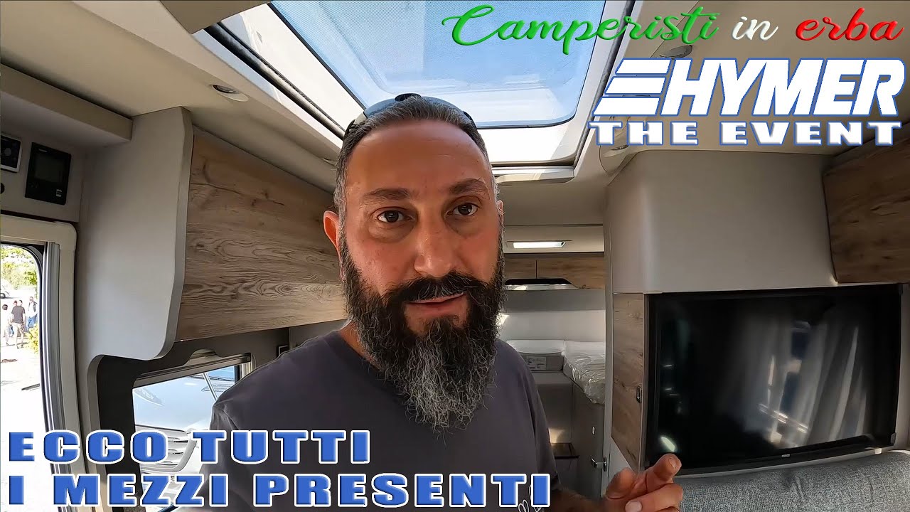 Hymer The Event scopriamo tutti i camper presenti semintegrale van motorhome