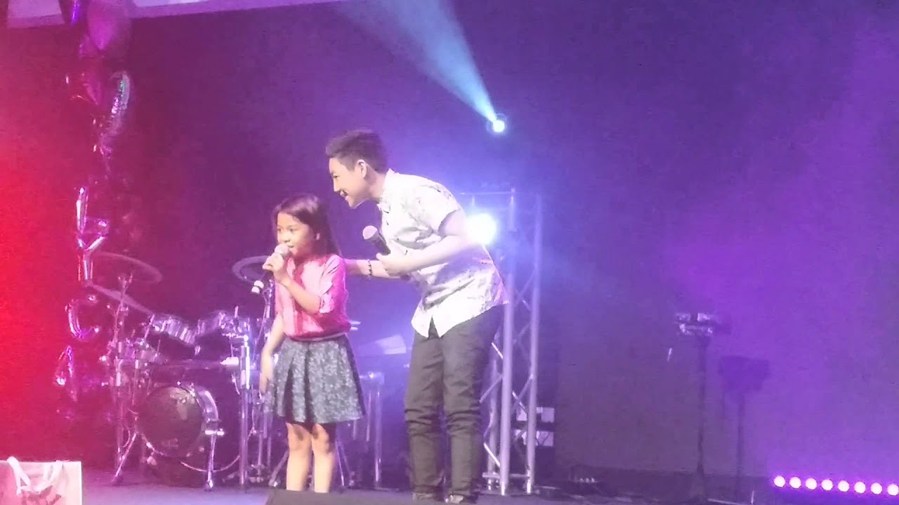 Lyca  sings ikot ikot lang @ Brisbane little voice