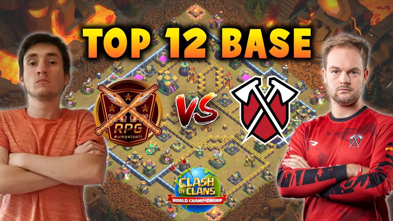 Top 12 TH14 Clash World Championship Qualifier Bases | Tribe Gaming vs Repotted Gaming Bases