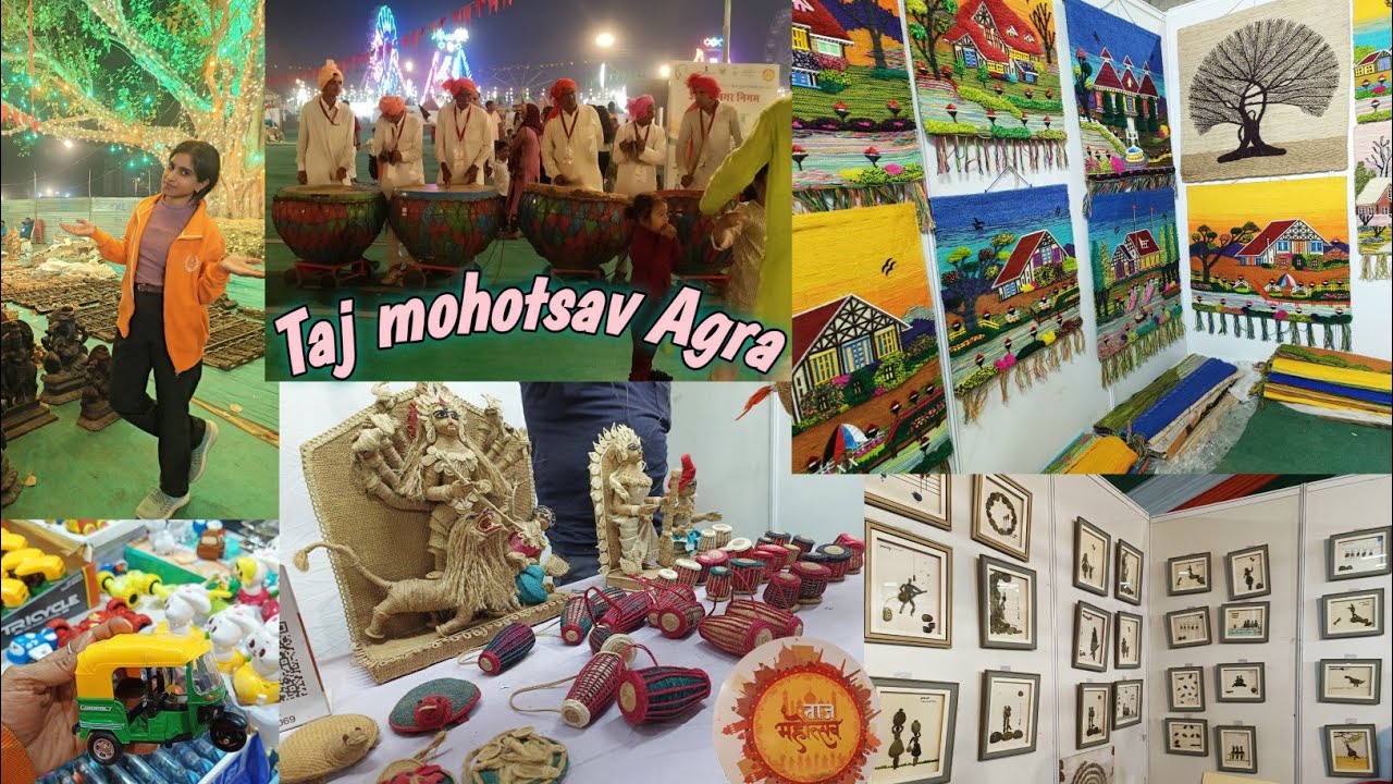 Taj mohotsav in Agra🤗 || very interesting || part - 1 