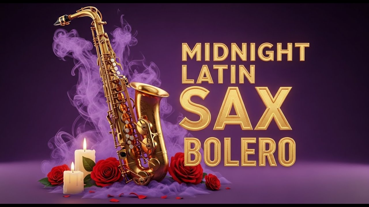 Midnight Latin Sax Bolero | Romantic Music para la Noche