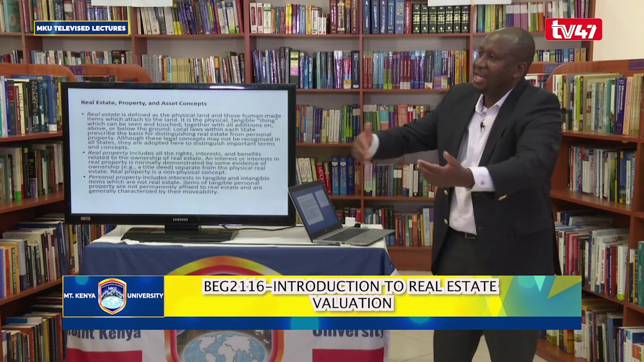 BEG2116: INTRODUCTION TO REAL ESTATE VALUATION