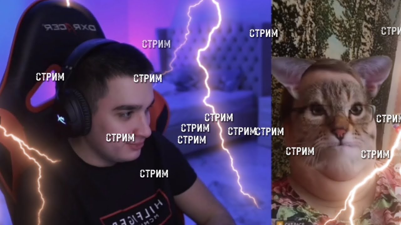 КАТАНА СМОТРИТ ТИК ТОК НА СТРИМЕ