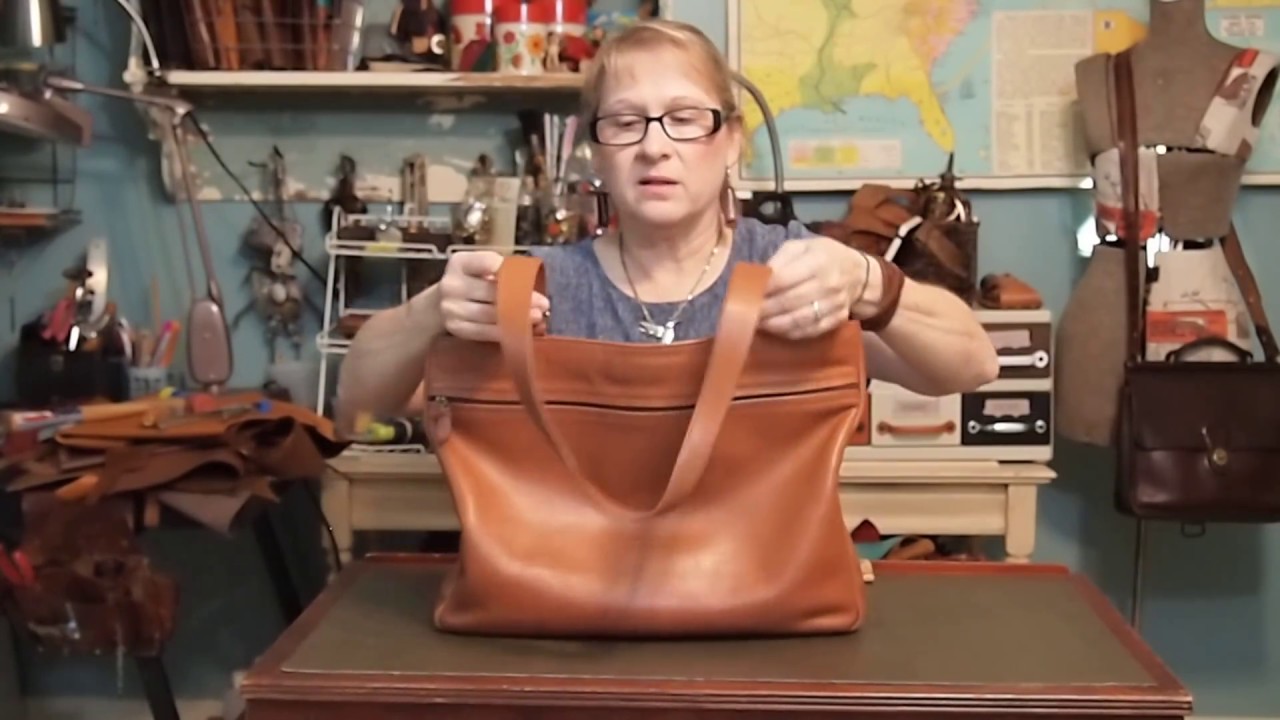Vintage Coach Carry All Shopper 