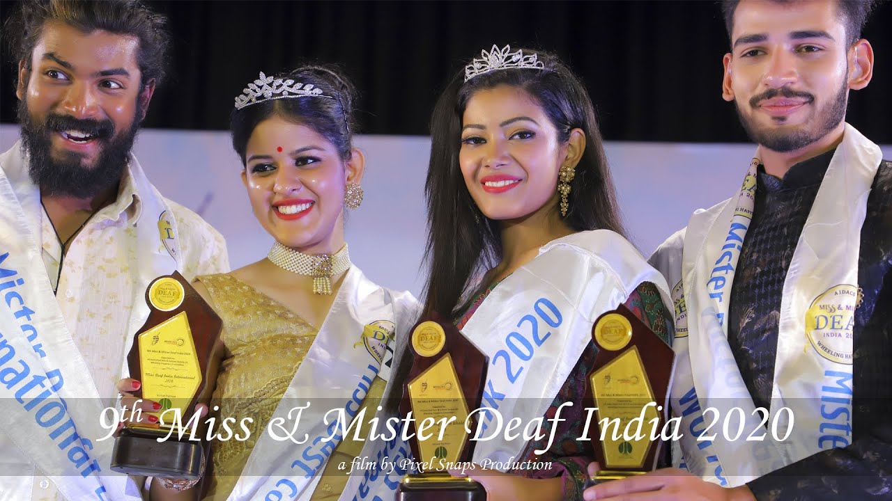 9th Miss & Mister Deaf India 2020 | Wheeling Happiness | AIDACS | Pixel Snaps Production |Event 2020