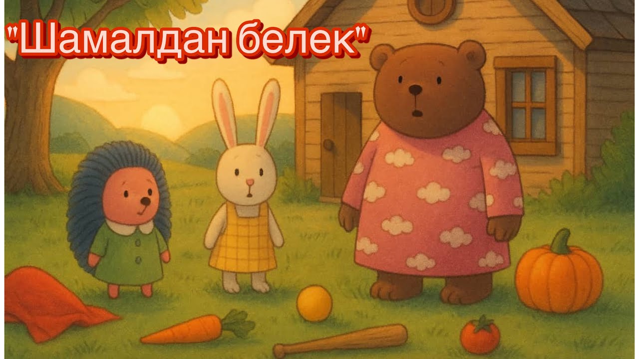 Шамалдан белек| Кыргызча жомок| #жомок #балдар #аудиокнига #сенин жомогун