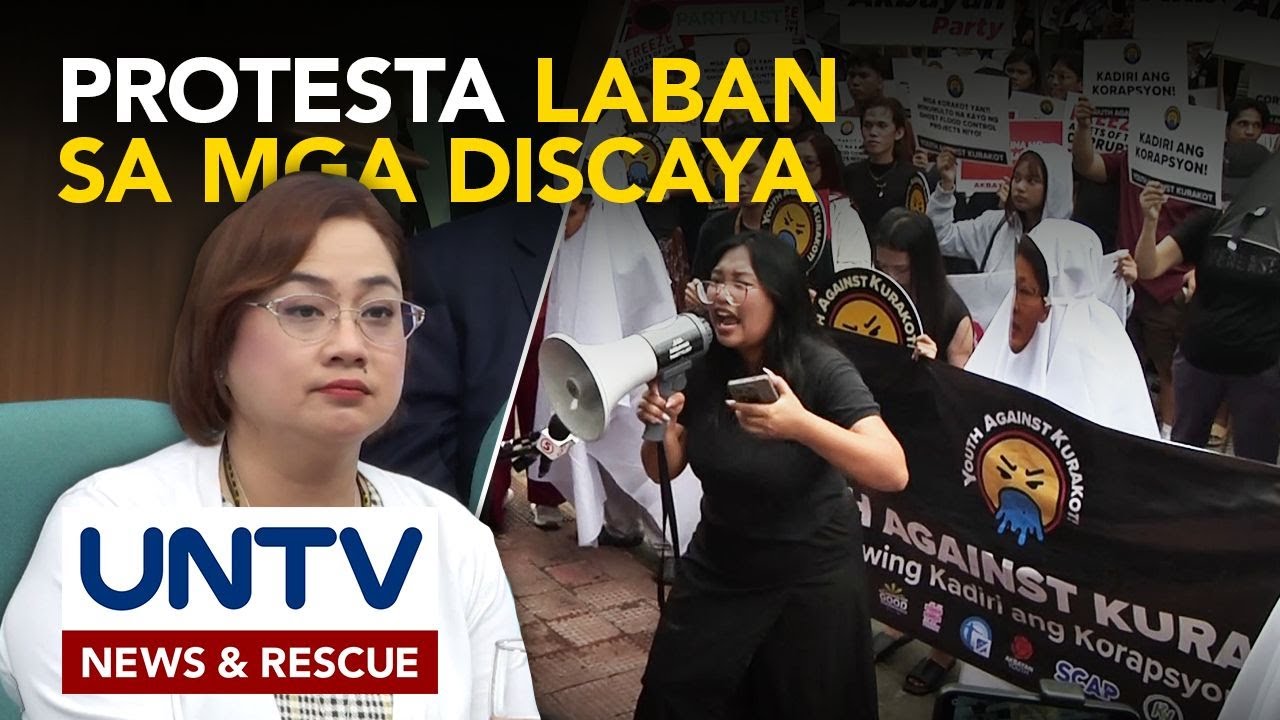 Mga raliyista, muling nagtipon sa harapan ng compound ng mga Discaya sa Pasig City