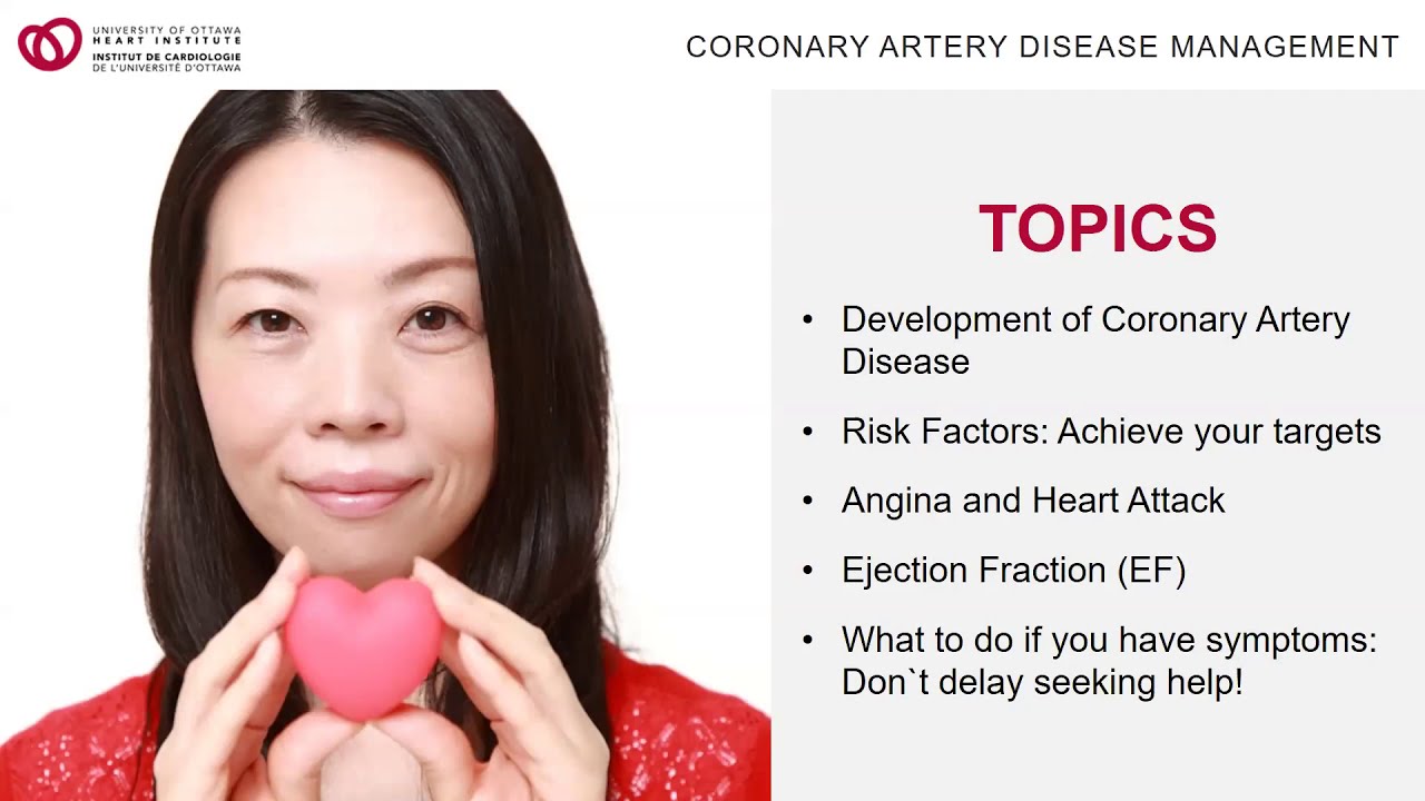 HeartWise Webinar: Coronary Artery Disease, Recovery After Heart Attack and Life-Long Management