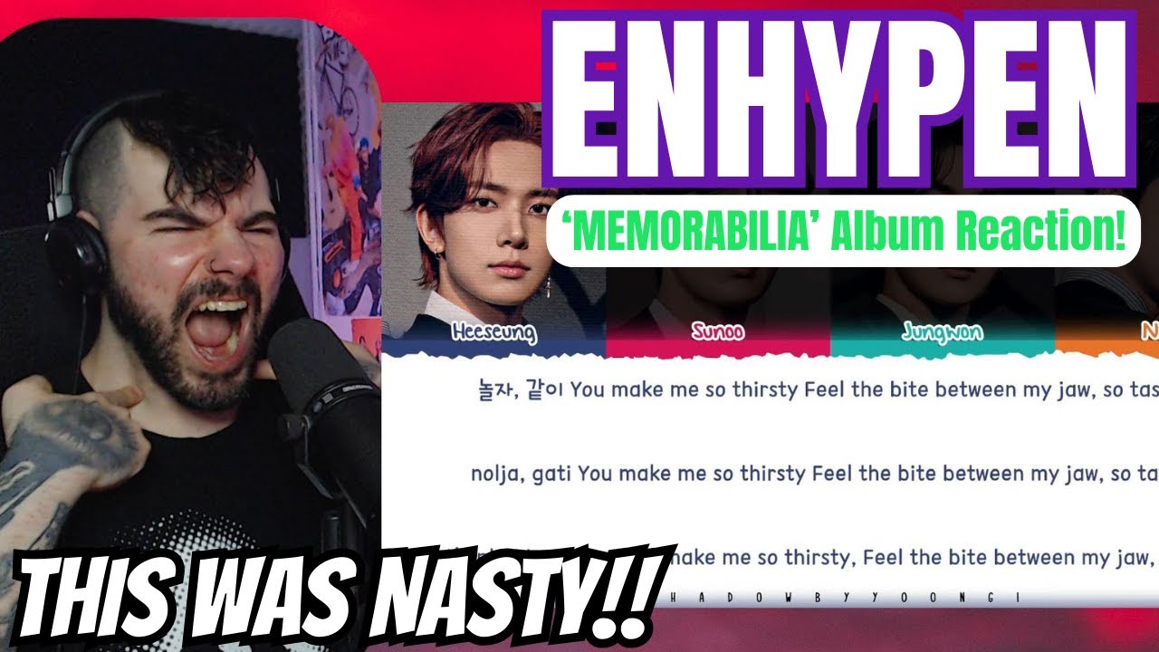 ENHYPEN - 'Memorabilia' Album Reaction: Teeth | Lucifer |Scream!
