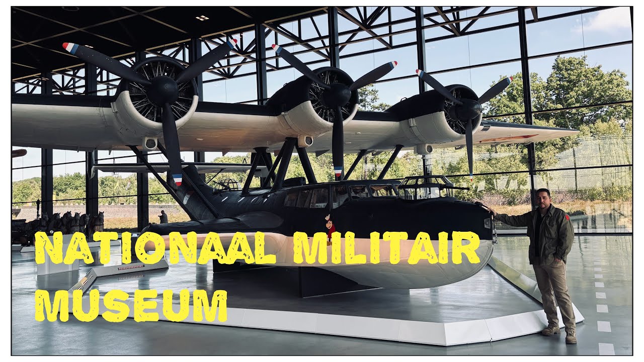 Inside the Nationaal Militair Museum, 2025 #militarytechnology #tankmuseum #vintageaircraft 