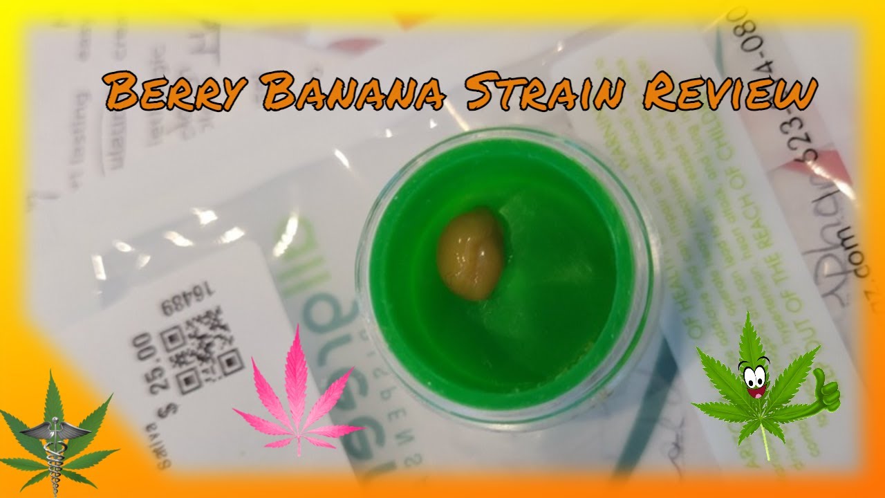 Berry Banana Budder strain review @AllGreens with Nicola Dickens