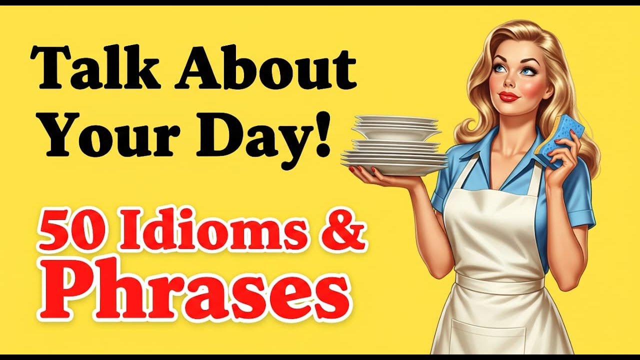 50 Daily Routine Idioms in Real English|Speak Like a Native (Beginner to Advanced)| English Podcast