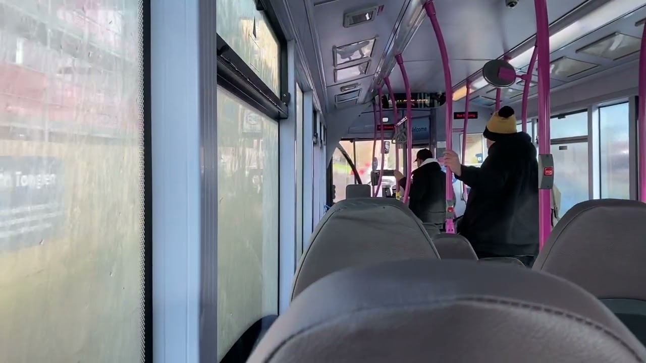 Onboard First Glasgow 67877 SN63 MYX Service 7 From Glasgow to Rutherglen