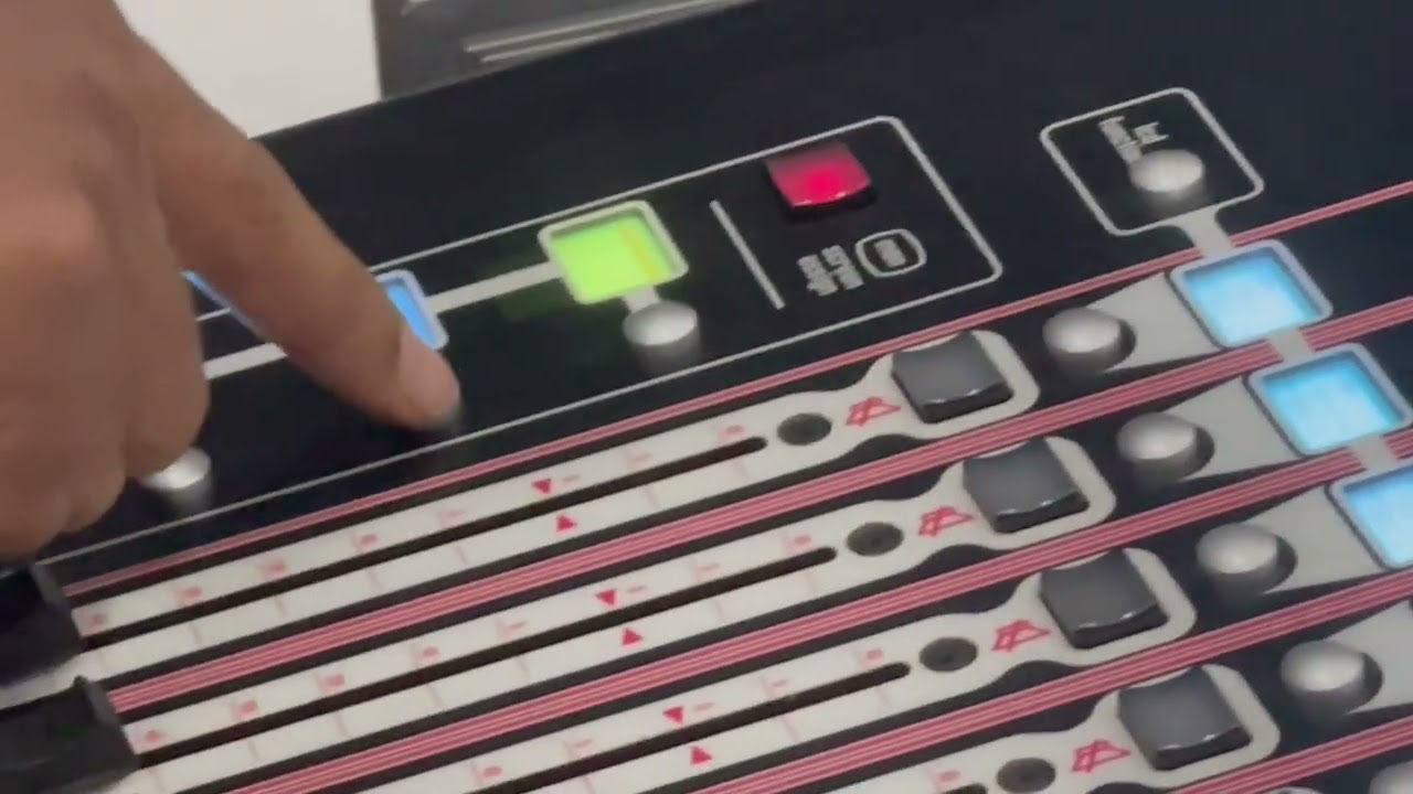 Asignar entrada y ajutar ganancias - Digico SD9