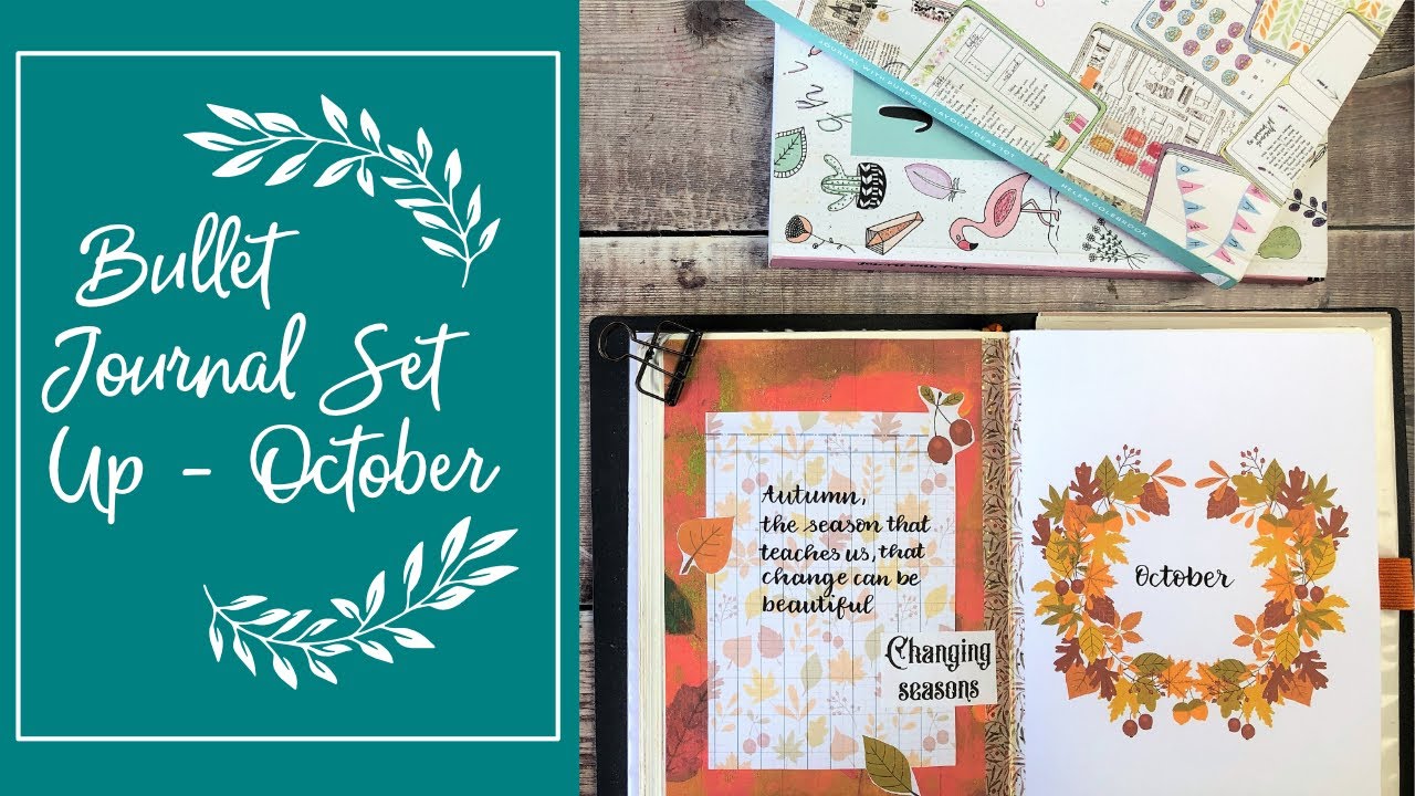 Bullet Journal Set Up | October