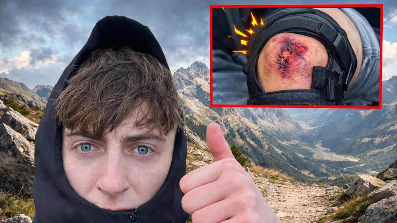 Climbing a Mountain with a Broken Knee! (Vlog 5)